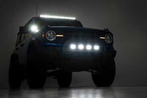 Ford Bronco LED Light Kit - Upper Windshield - Rough Country - 40